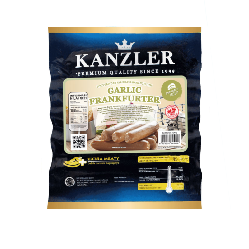 Kanzler Frankfurter Sausages 300gr